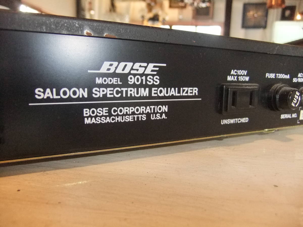 BOSE Bose saloon Spectrum equalizer 901SS operation goods : Real