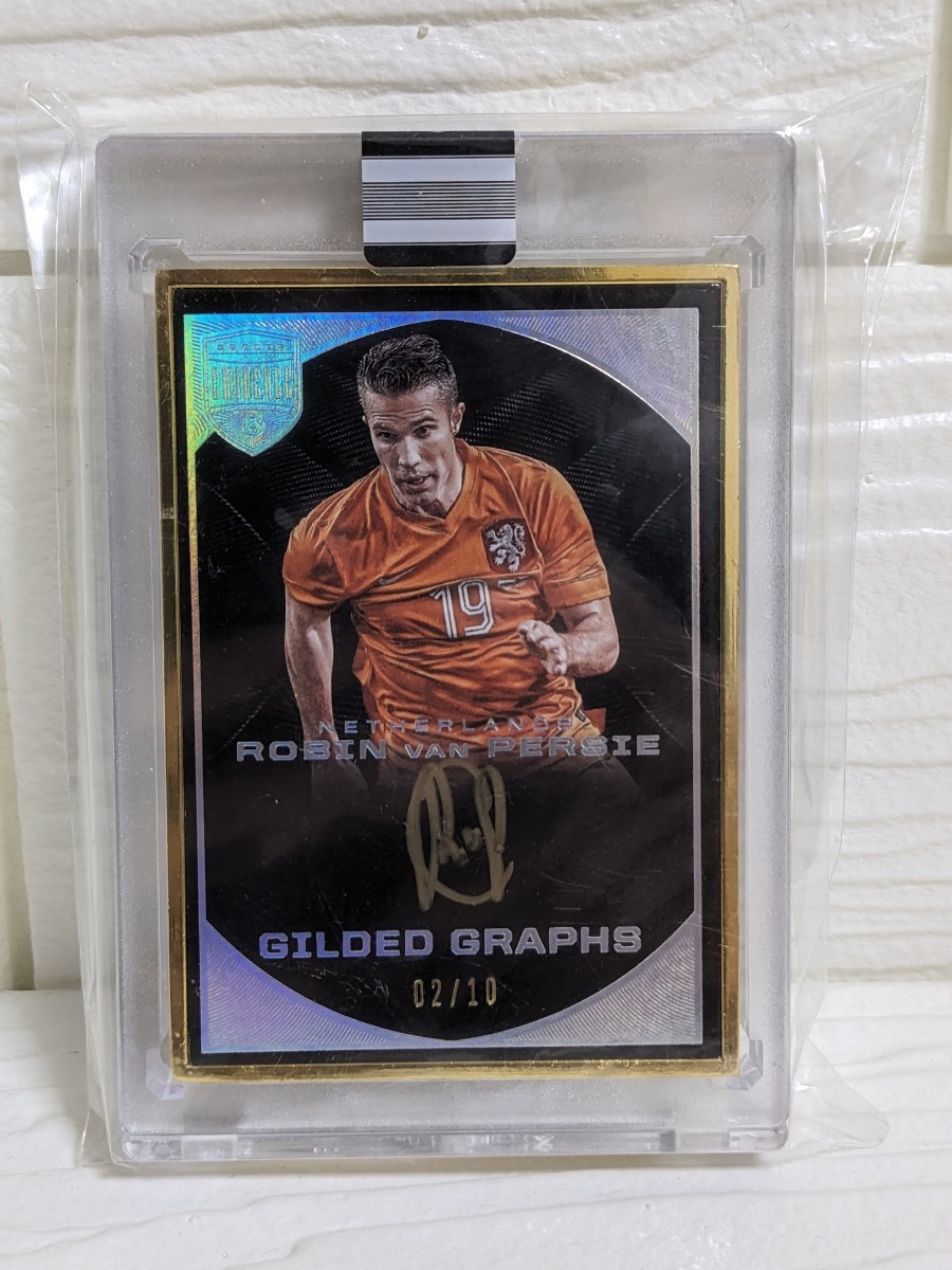 2018 Panini Eminence Soccer ROBIN VAN PERSIE 直筆サインカード ファン・ペルシー NETHERLANDS オランダ代表 10シリ 未開封