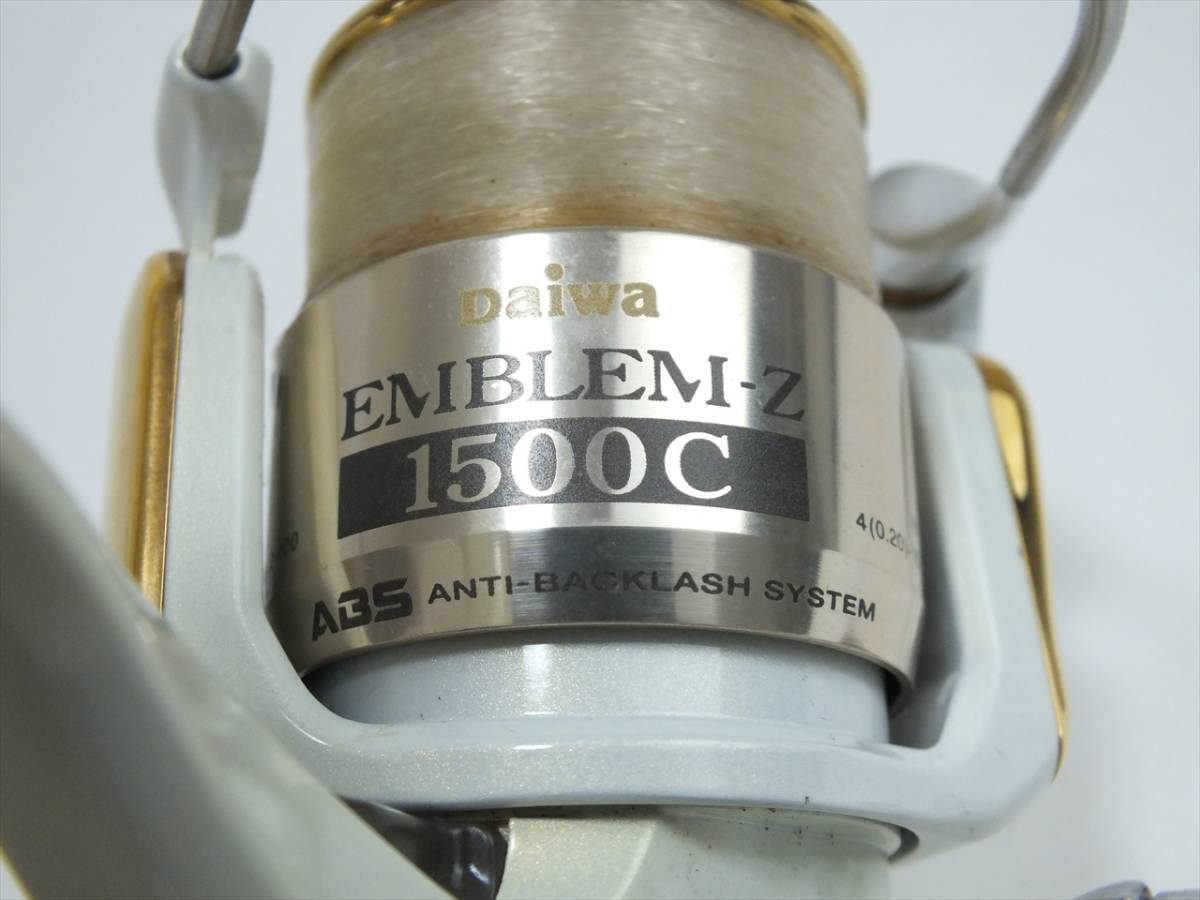 □DAIWA ダイワ EMBLEM-Z 1500C エンブレムZ スピニングリール □DAIWA ダイワ EMBLEM-Z 1500C エンブレムZ スピニングリール