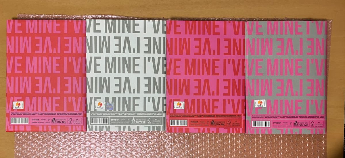 【開封済】IVE I've MINE 4形態セット