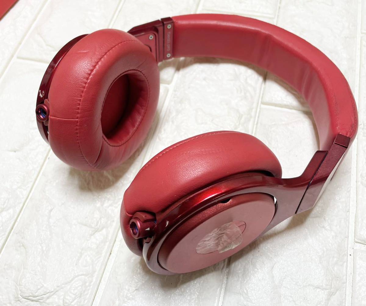 Beats by Dr.Dre Beats Pro オーバーイヤー ヘッドフォン MONSTER PB00804 レッド ノイズキャンセリングヘッドフォン ビーツ 2点 B9_画像2