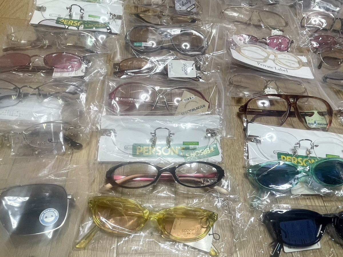 未使用☆ 眼鏡 メガネフレーム 大量 まとめて 60点 メーカー 多数 POLO ポロ PARIOTEPHANI Price PERSONS SCOOP 等 B3_画像9