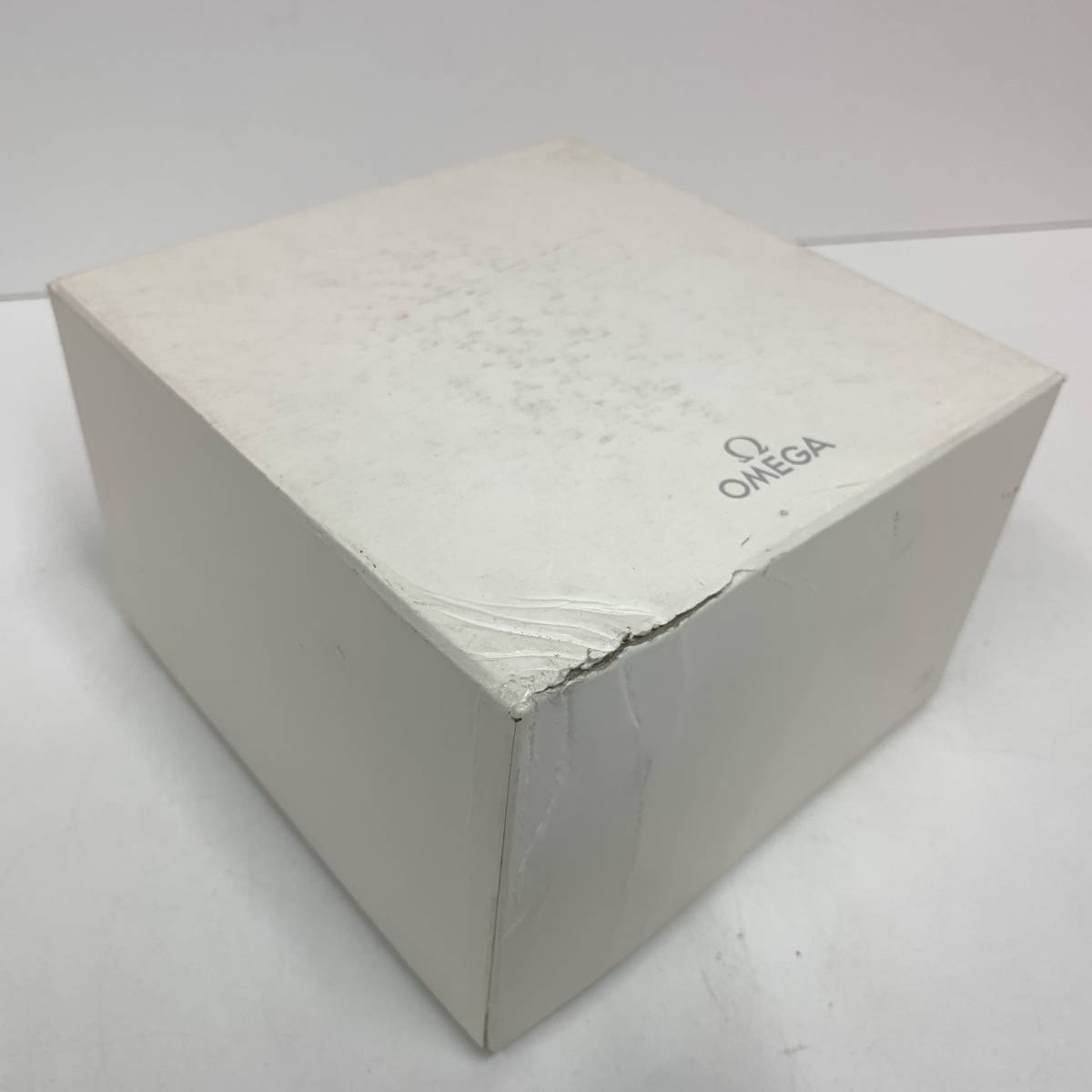 1496 オメガ OMEGA 純正 収納ケース 空箱 木製 ギャランティーカード・説明書付き ブラウン系　化粧箱　付属品 時計用 BOX ケース