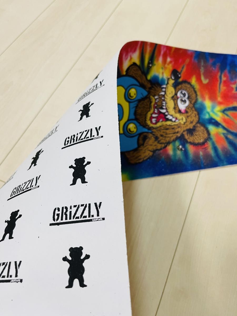 スケートボード デッキテープ　クリップテープ Grizzly グリズリー