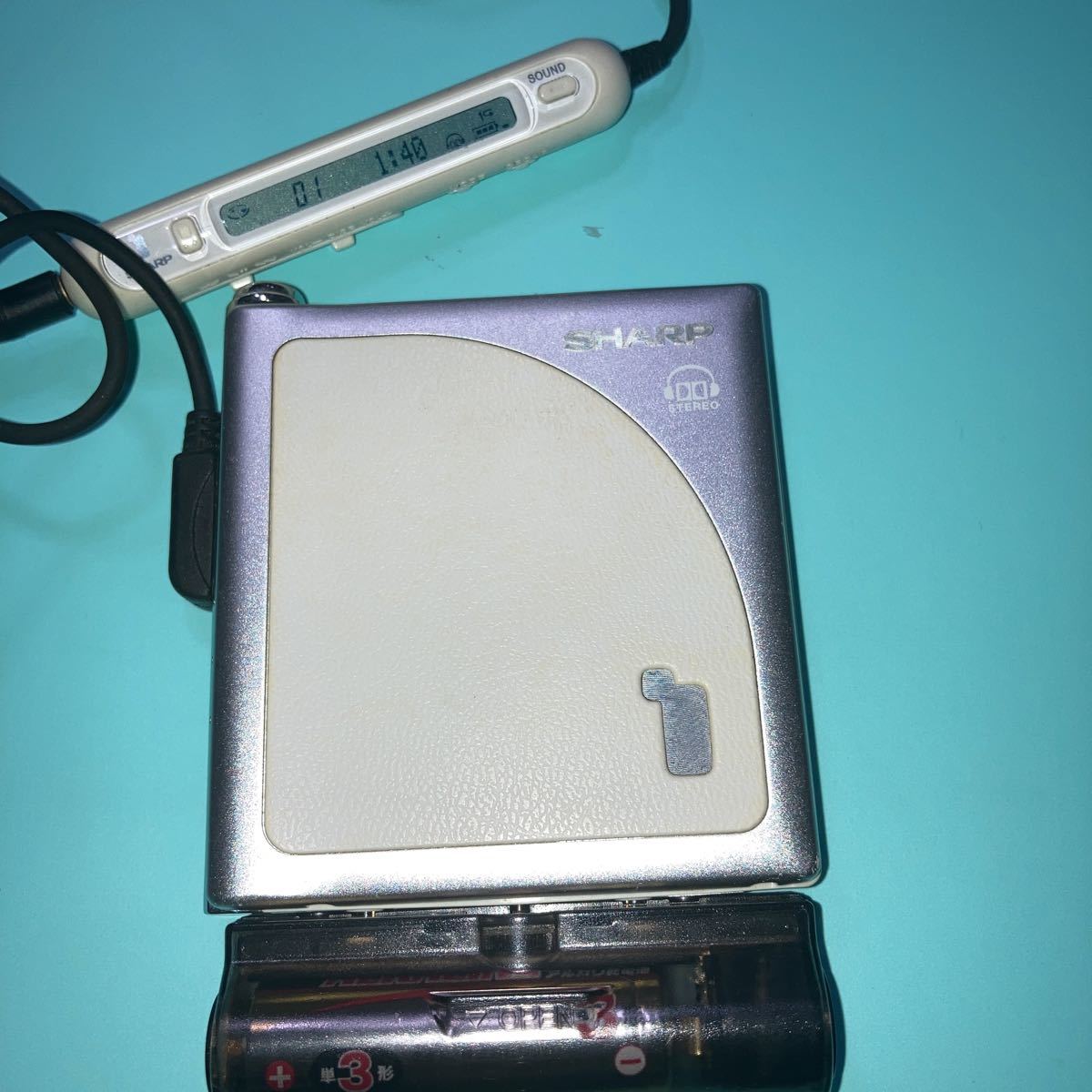 SHARP MD DS700-W難あり中古完全ジャンク品_画像3