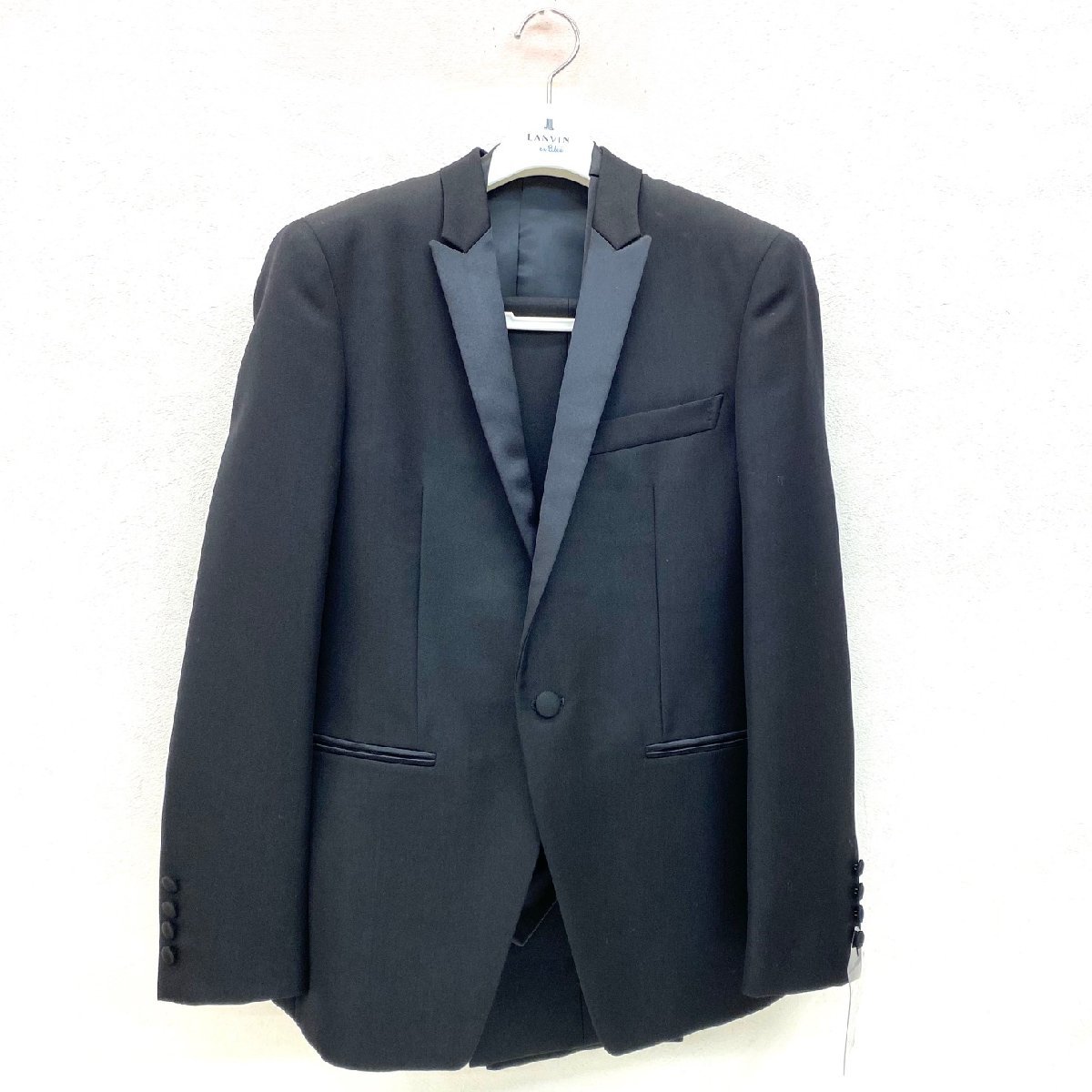 ★新品★ LANVIN en Bleu ランバン タキシードセット ブラック ABM 新郎 結婚式 ウェディング 演奏会 発表会 ドレスコード パーティー_画像1