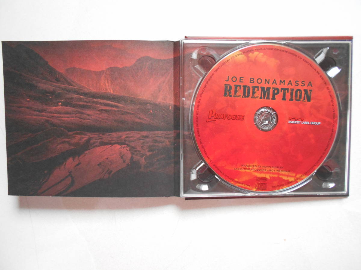 JOE BONAMASSA/REDEMPTION/LIMITED EDITION DELUXE VERSION/デジパックの画像2