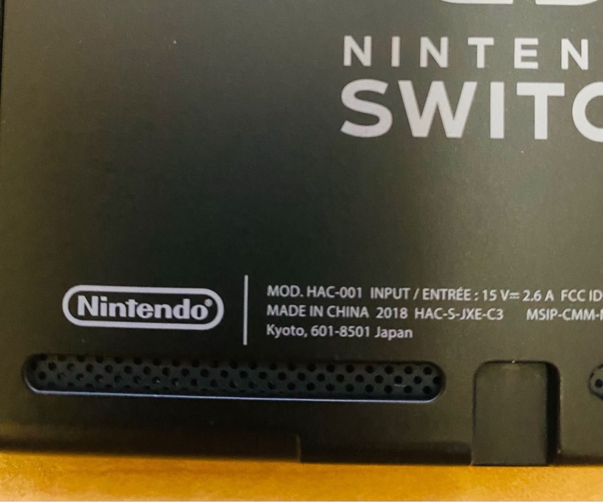 Nintendo Switch ニンテンドースイッチ 本体のみ 2018年製 値下不可 