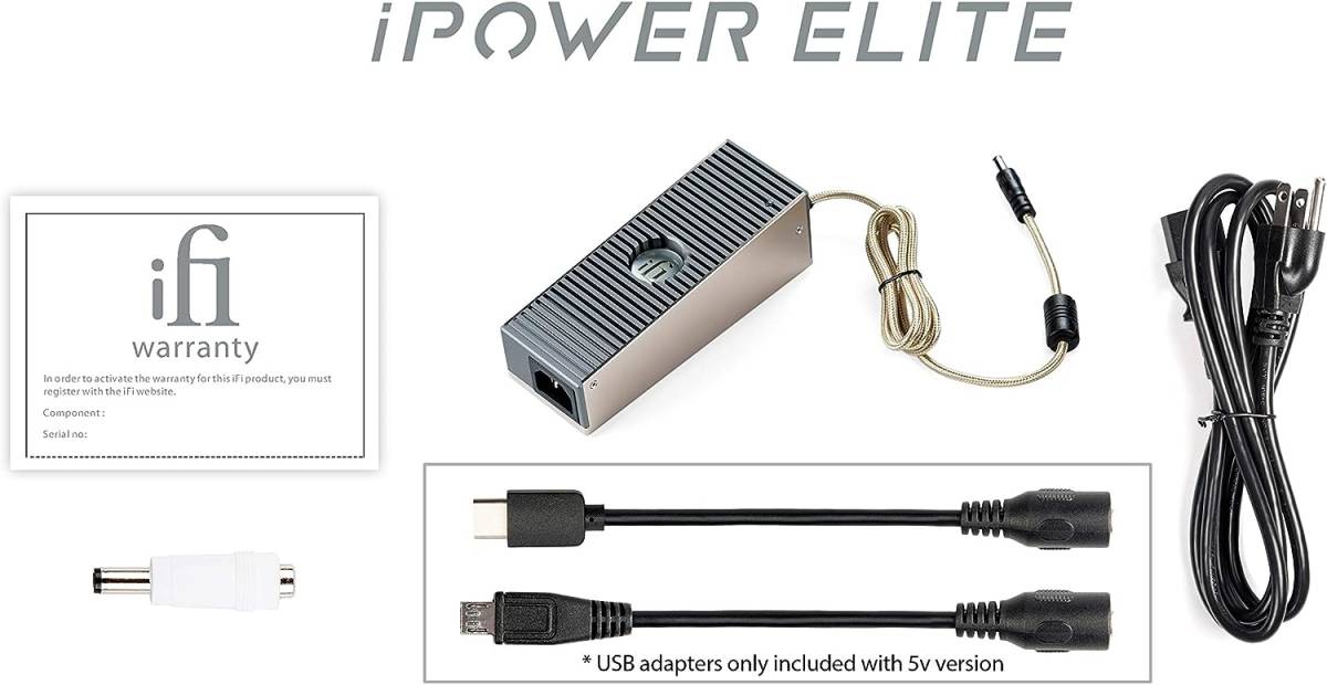 お気にいる iFi audio iPower Elite 超ローノイズ大容量ACアダプター