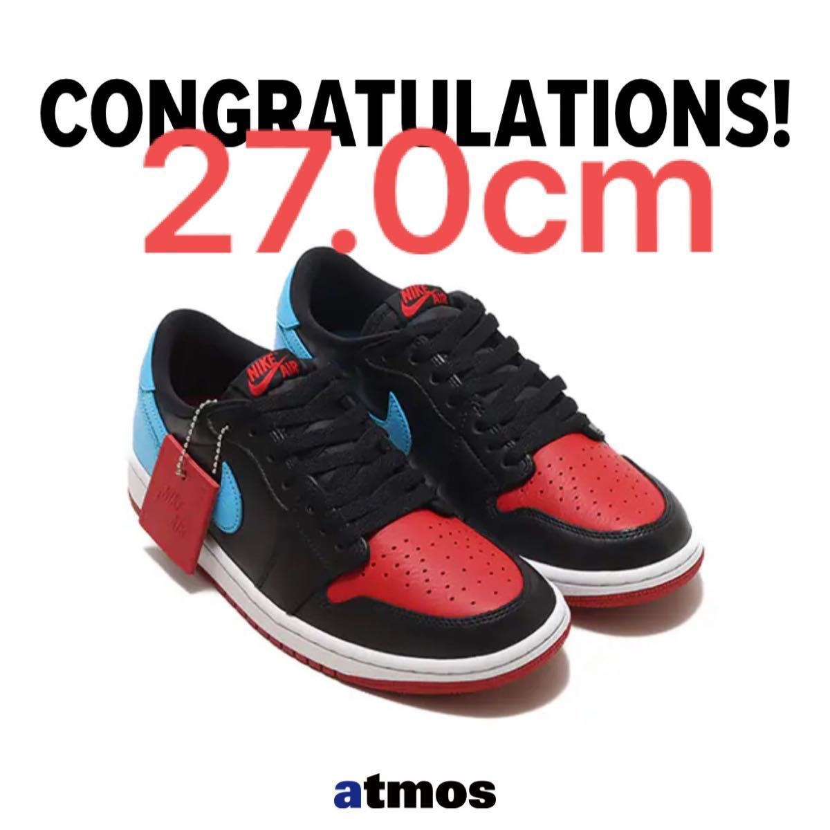 27 0cm 新品 NIKE WMNS AIR JORDAN 1 LOW OG NC TO CHI エア