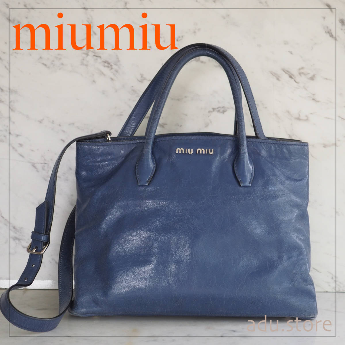 miumiu 2way トートバッグ ショルダー Yahoo!フリマ（旧）-