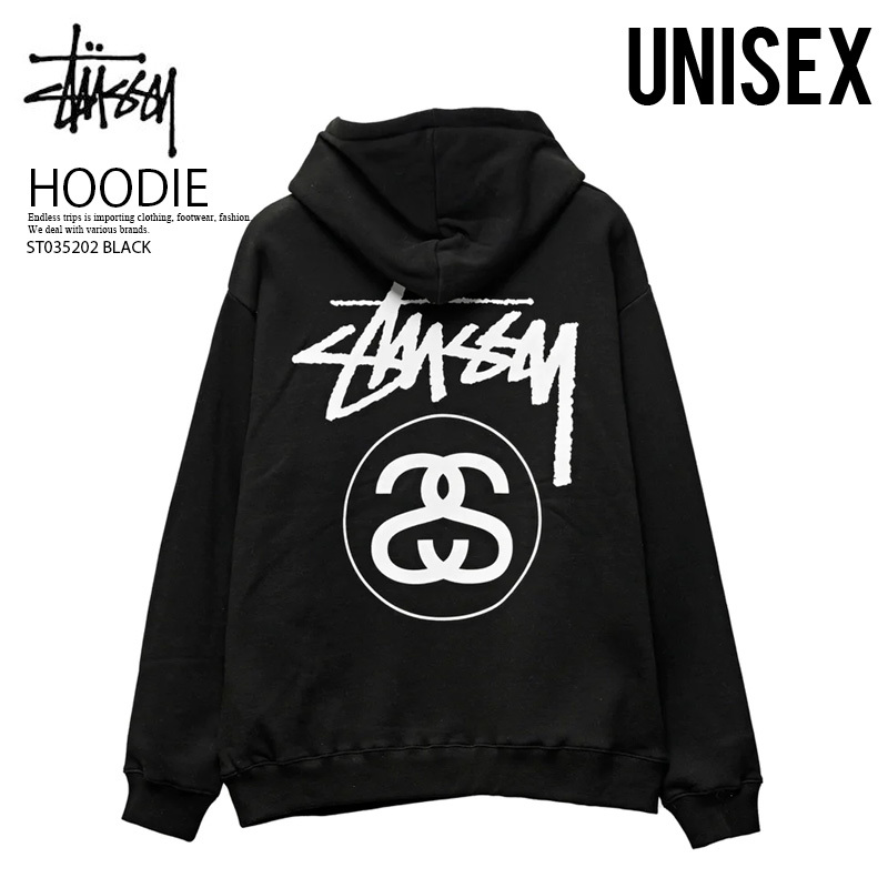 充実の品 □新品□STUSSY ステューシー パーカー□MENS(XL)□ブラック