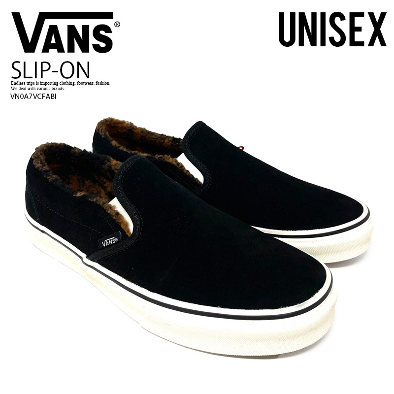 ■新品■VANS ヴァンズ CLASSIC SLIP-ON クラシック スリップオン■26.5cm■スリッポン スニーカー■ブラック■VN0A7VCFABI