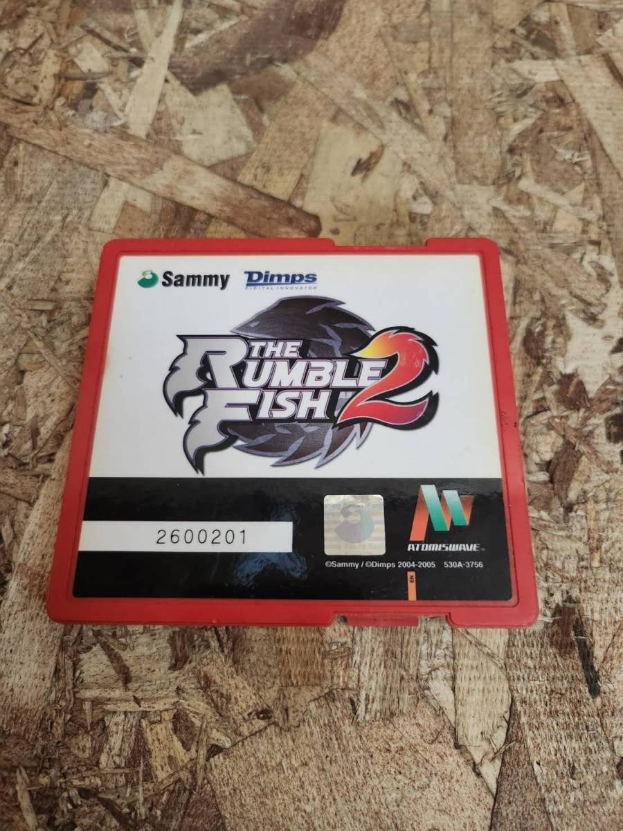 【Sammy アーケード The Ruｍble Fish2 アトミスウェイブ基板用】 Sammy Arcade The Rumble Fish2 ATOMISWAVE (No.1538)
