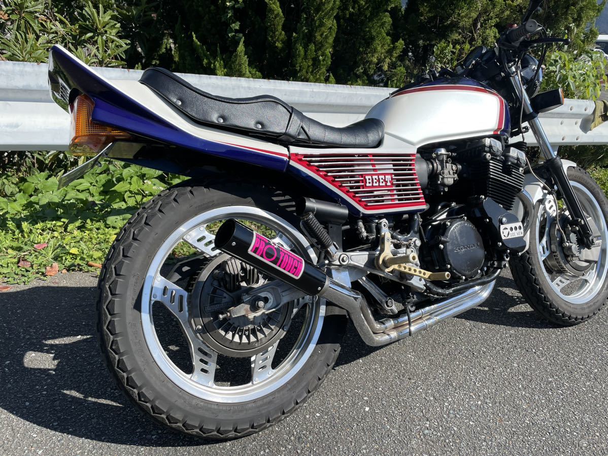 福岡 HONDA CBX550F ボアダウン公認！中免OK！カスタム車両 ローン可 CBX400FCBX550F GS400 ゼファー400 Z400FX見積書発行可能の画像3