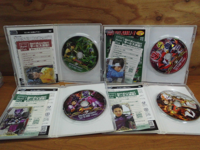 ☆格安売切☆ゲキレンジャー DVD 全12巻セット 劇場版 獣拳戦隊 