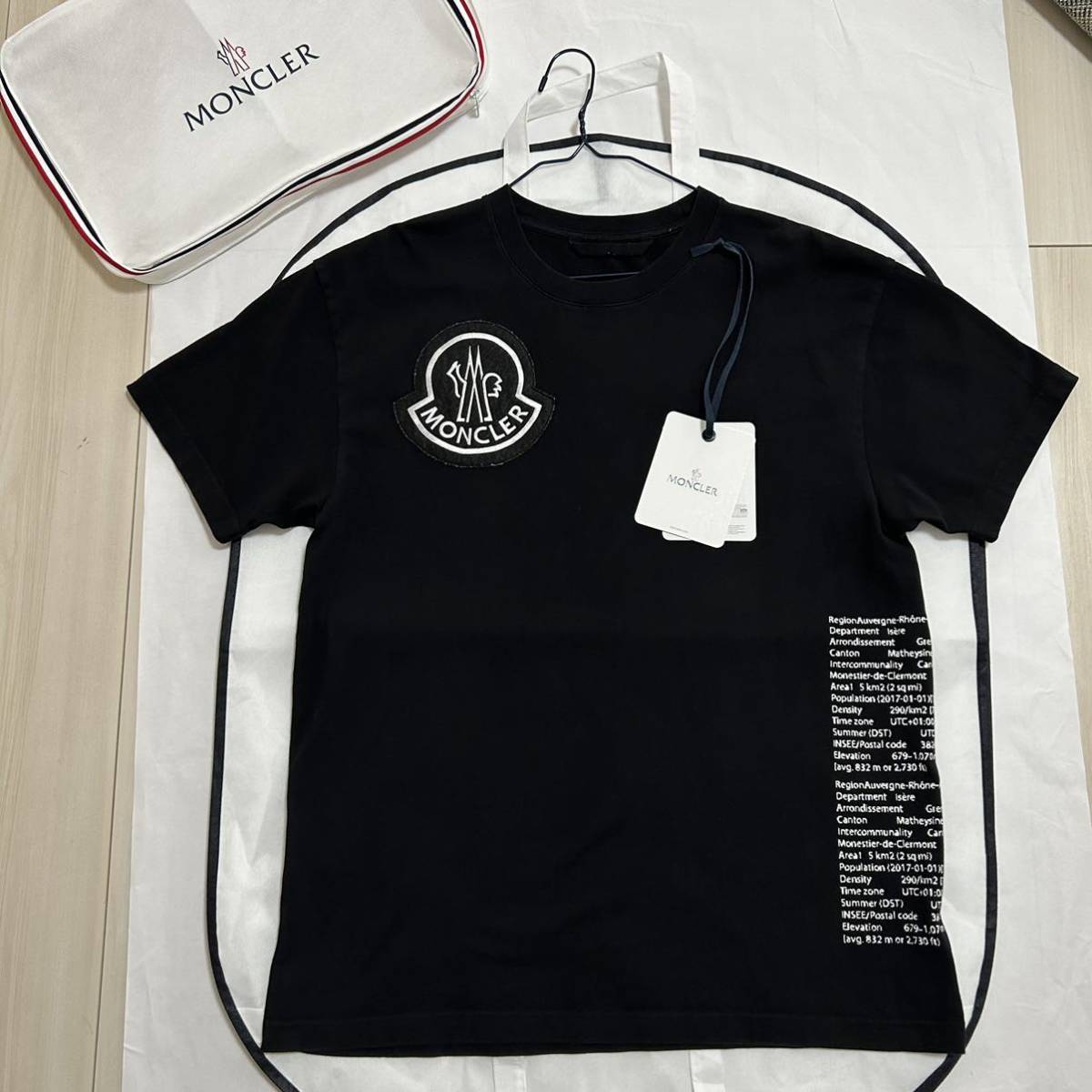 【美品】MONCLER モンクレール　ワッペン　Tシャツ　M