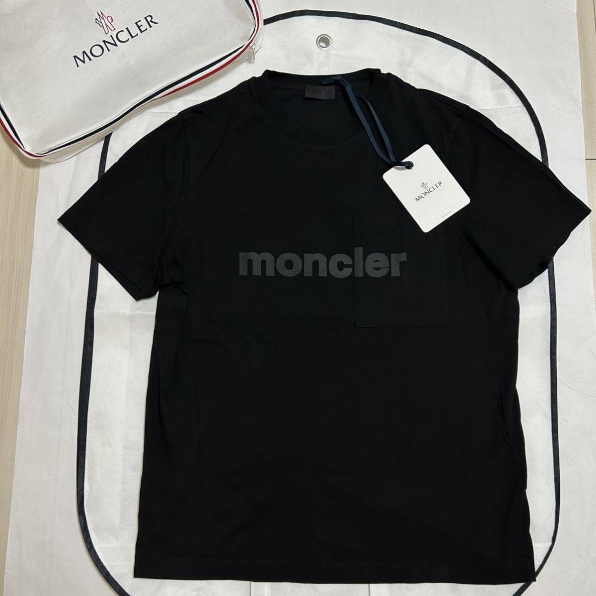 MONCLER モンクレール　ラバーワッペン　Tシャツ　M_画像1