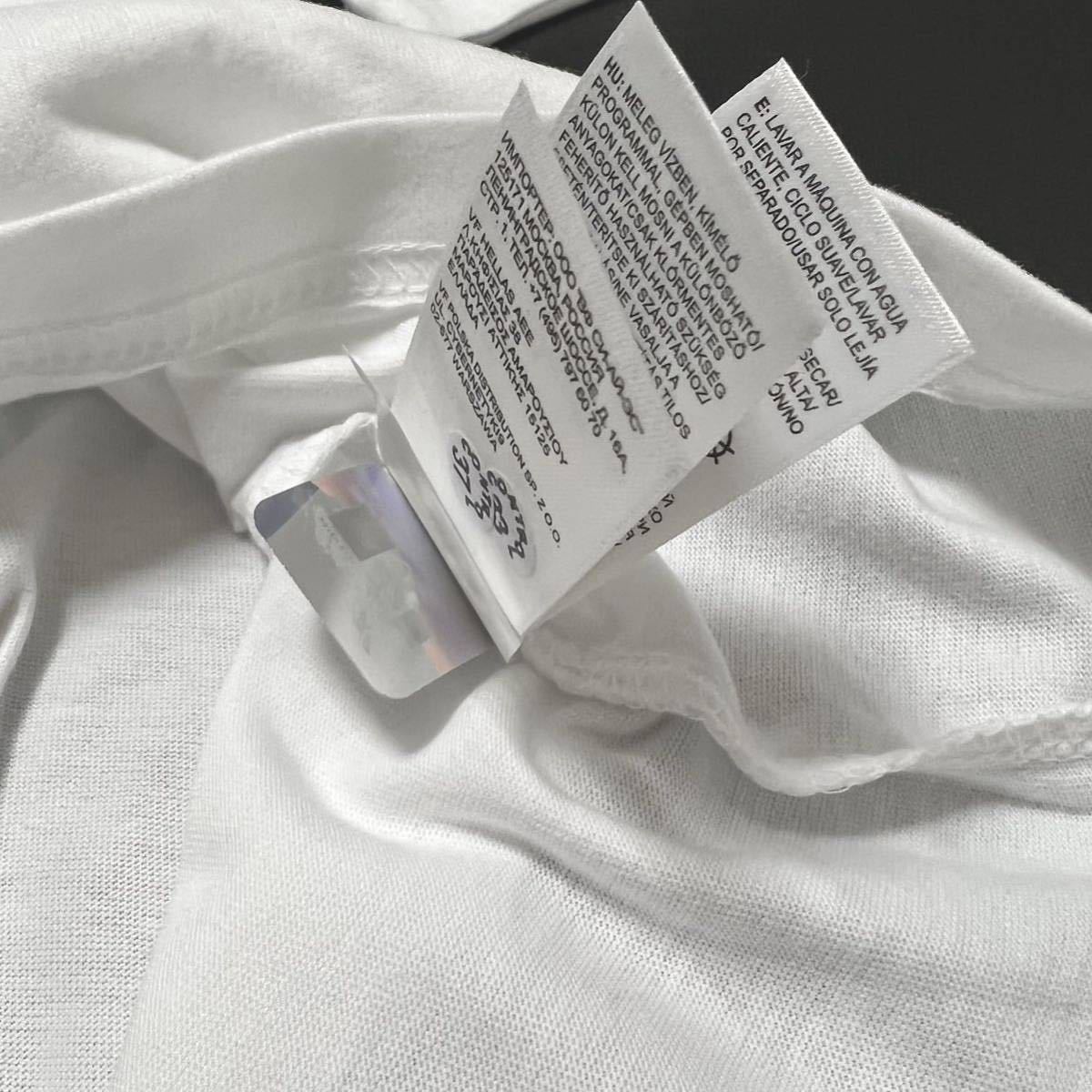 XL 新品 海外限定 ノースフェイス スクエア ロゴ ロンＴ ホワイト 白 長袖 ボックスロゴ Tシャツ ロングスリーブ ファイン TEE ロゴT