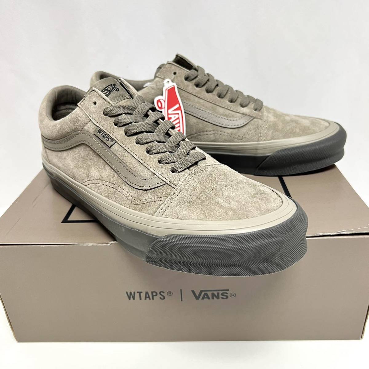 28cm 新品 WTAPS × VANS VAULT コラボ スニーカー オールドスクール OG OLD SKOOL LX ダブルタップス ヴァンズ ボルト W)TAPS バンズ 限定_画像4