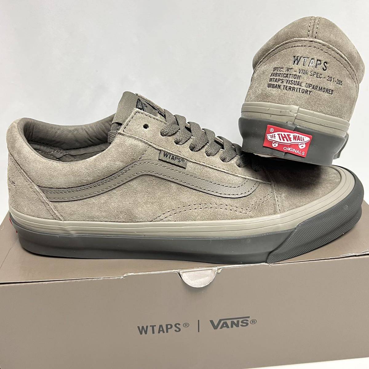 28cm 新品 WTAPS × VANS VAULT コラボ スニーカー オールドスクール OG OLD SKOOL LX ダブルタップス ヴァンズ ボルト W)TAPS バンズ 限定_画像1