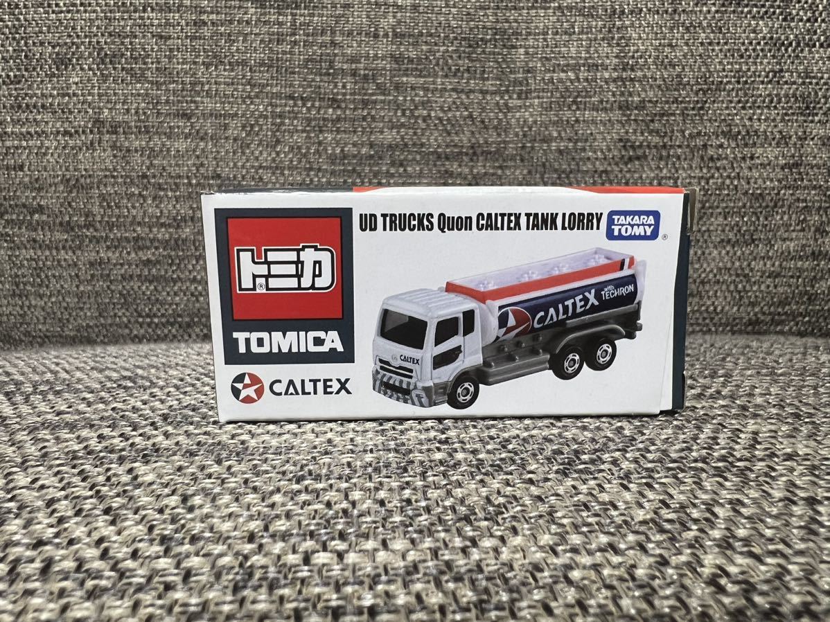 トミカ UD日産ディーゼルクオン CALTEX タンクローリー アジア限定 新品未使用品_画像1