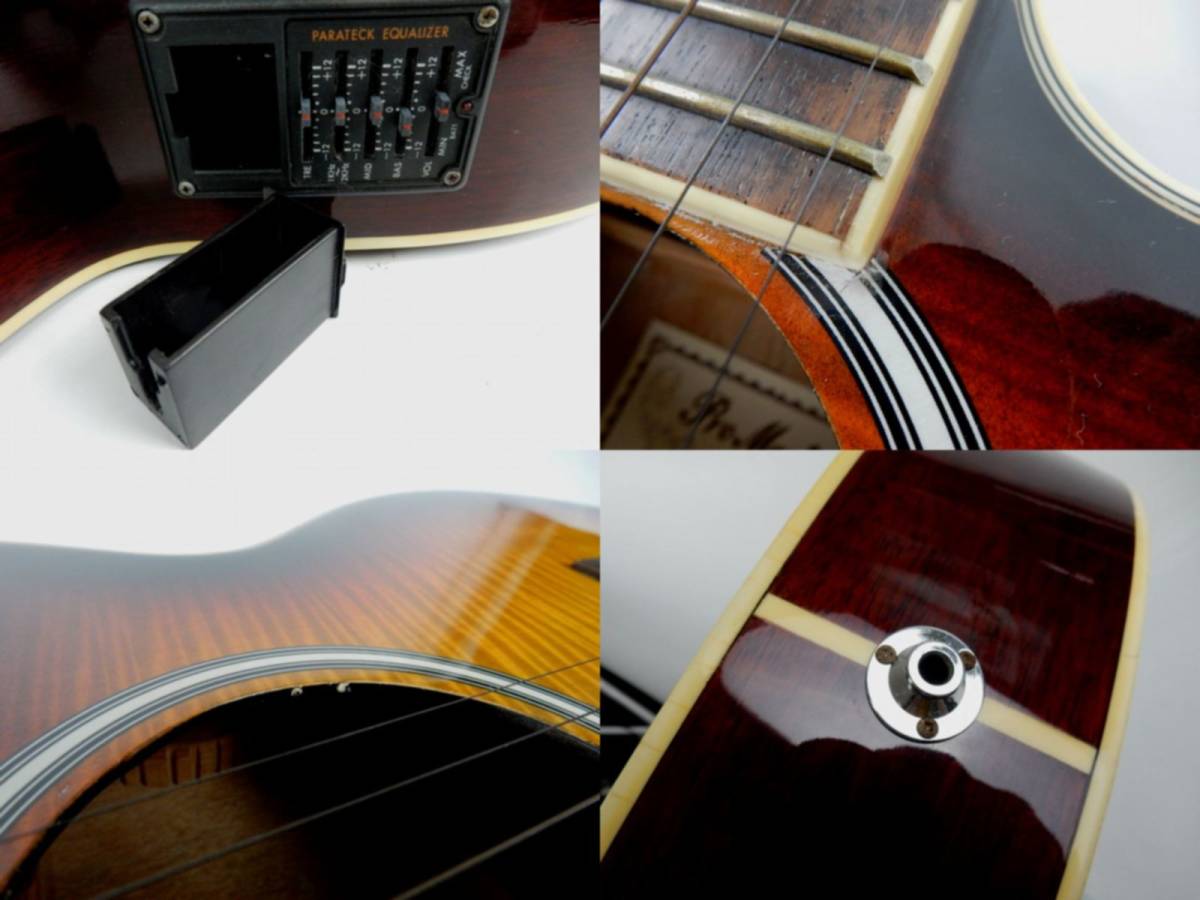 【Pro martin】 プロマーティン エレキアコースティックギター MODEL No. EA500W VS 出音確認 中古品 JUNK 現状渡し 一切返品不可で！_画像9