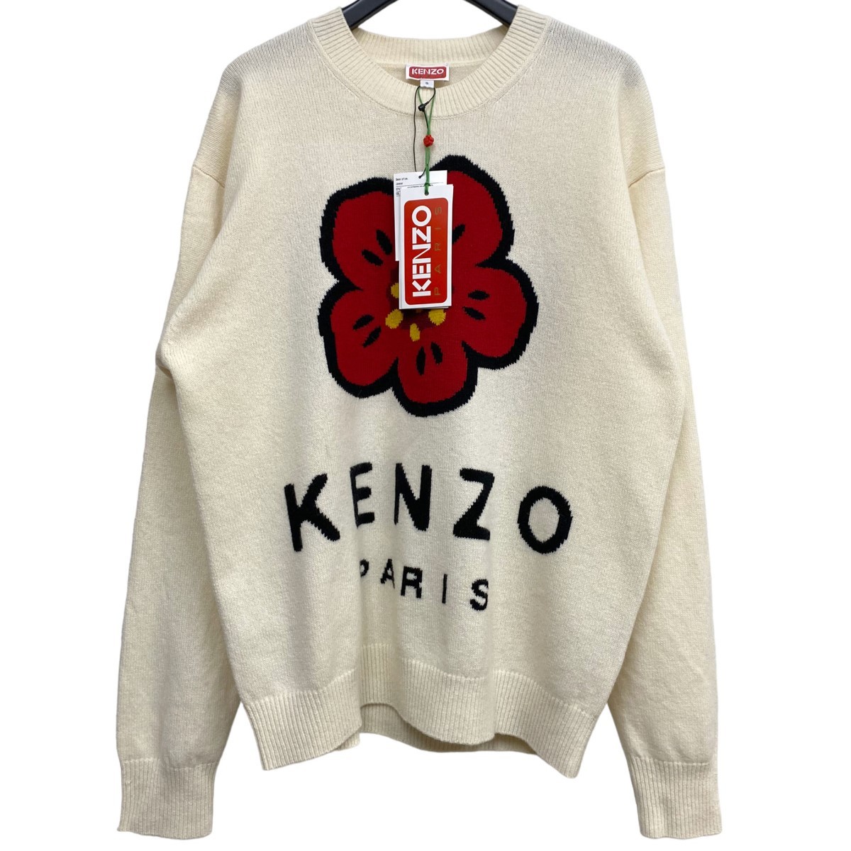 KENZO by NIGO　 BOKE FLOWER JUMPERボケフラワーウールニットセーター 商品番号：8069000093605