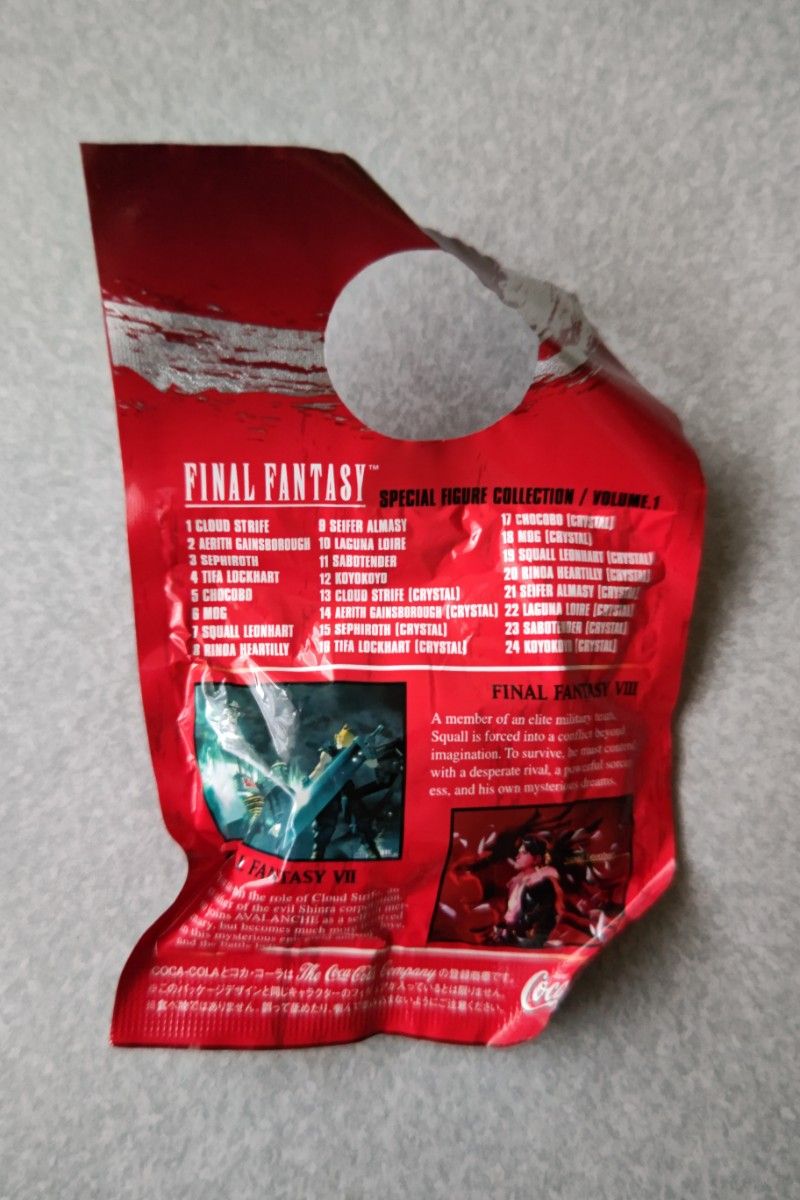 ファイナルファンタジーX コカ・コーラ スペシャルフィギュア ファイナルファンタジーX コカ・コーラ スペシャルフィギュア