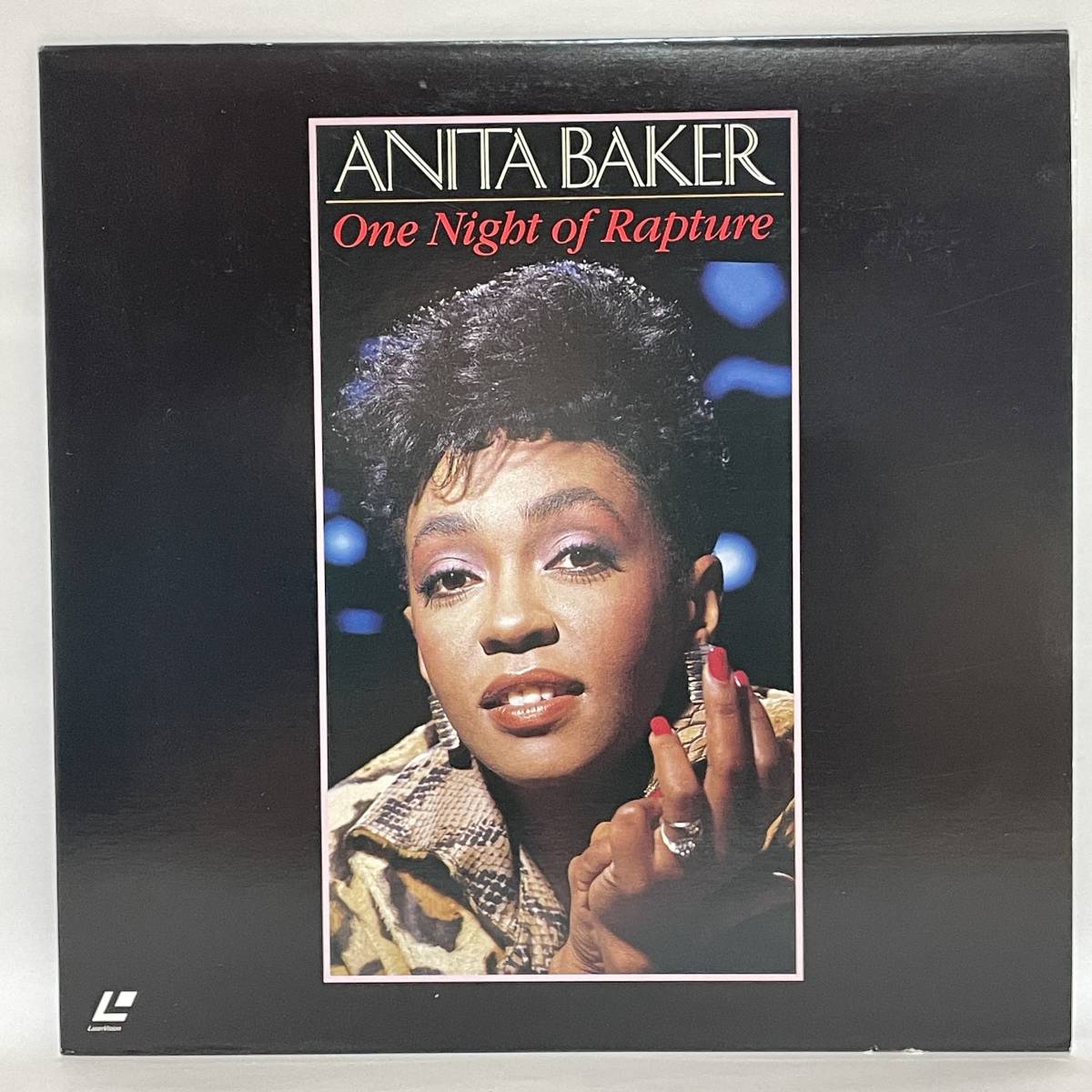 #LD# laser disk #anita beige car ANITA BAKER ONE NIGHT OF RAPTURE #F155