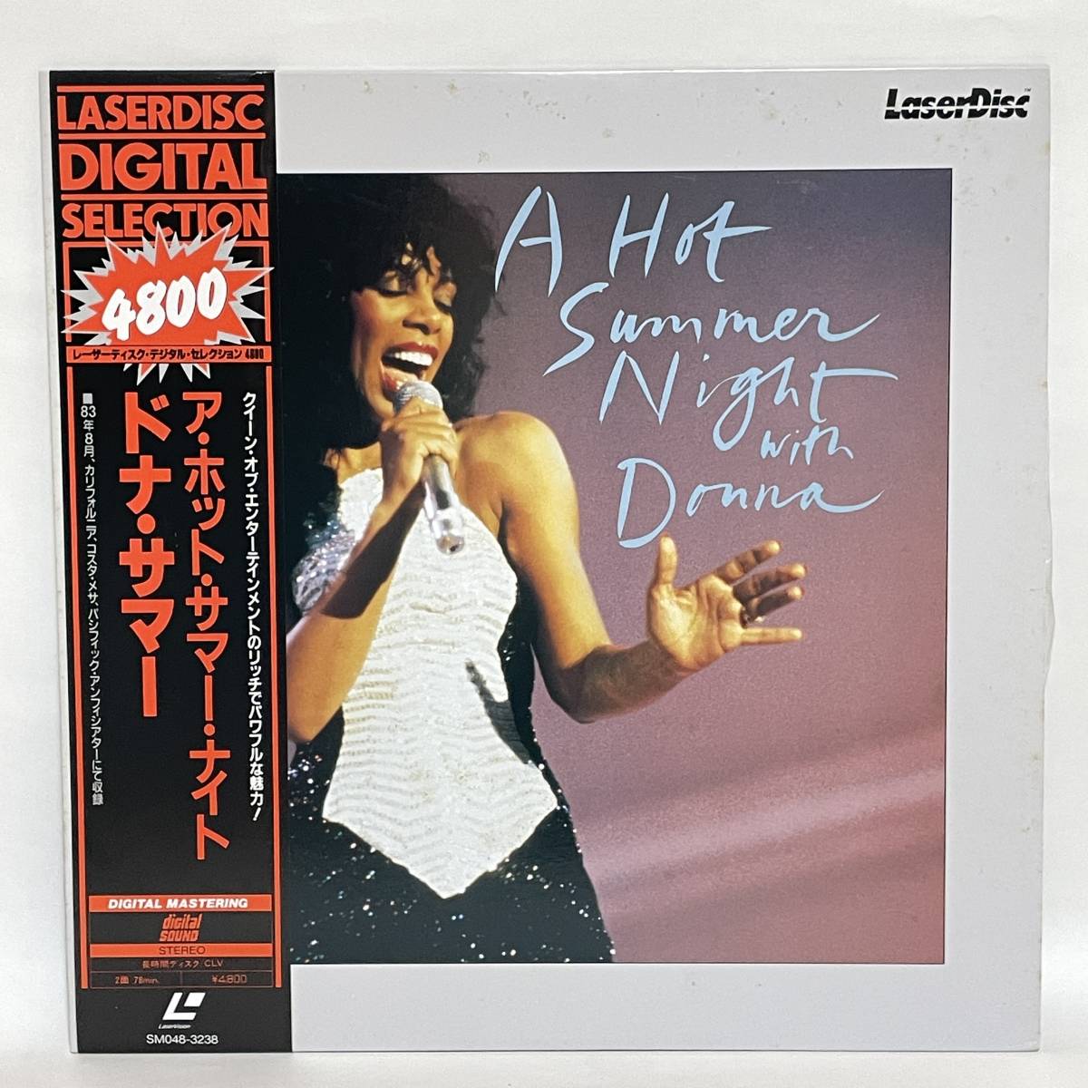 ■LD■レーザーディスク ■ドナ・サマー DONNA SUMMER A HOT SUMMER NIGHT WITH DONNA ■F156_画像1