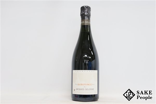 □1円～ ジャック・セロス シュブスタンス 750ml 12.5％ シャンパン-