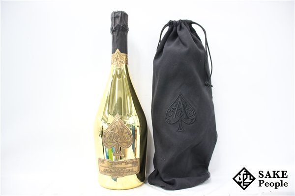 □注目! アルマン・ド・ブリニャック ブリュット ゴールド 750ml 12.5％ 袋付き シャンパン