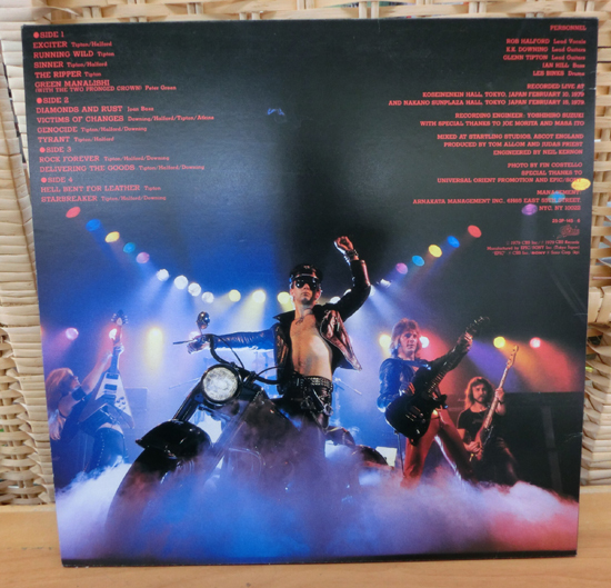 レコード Judas Priest/ジューダス・プリースト Priest in the East/イン・ジ・イースト 12インチ+7インチ 定形外510円対応 札幌 西野店_画像5