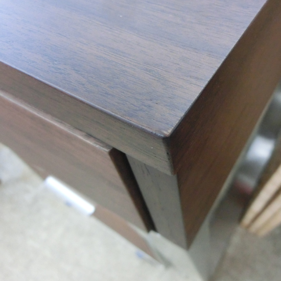 dinostinosGlanPlus gran plus desk 120. walnut material PC desk stainless steel legs Sapporo city west district 