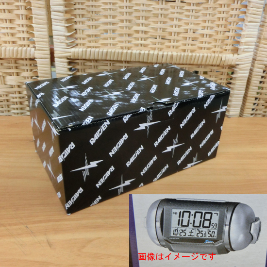 新品 SEIKO 目覚まし時計 スーパーライデン NR523K デジタル RAIDEN セイコー 札幌市 西区_画像1