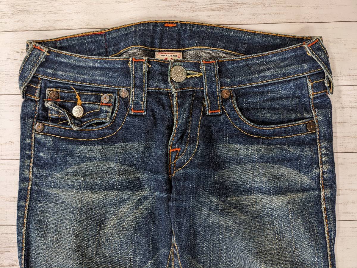 TRUE RELIGION/ True Religion /JOEY/ flair Denim брюки / ботинки cut /USA производства /Y2K/00s