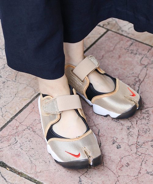 NIKE/ナイキ/WMNS AIR RIFT met elementgold/org peel/ウィメンズ/エア リフト スニーカ/美品/SIZE 24cm_画像1