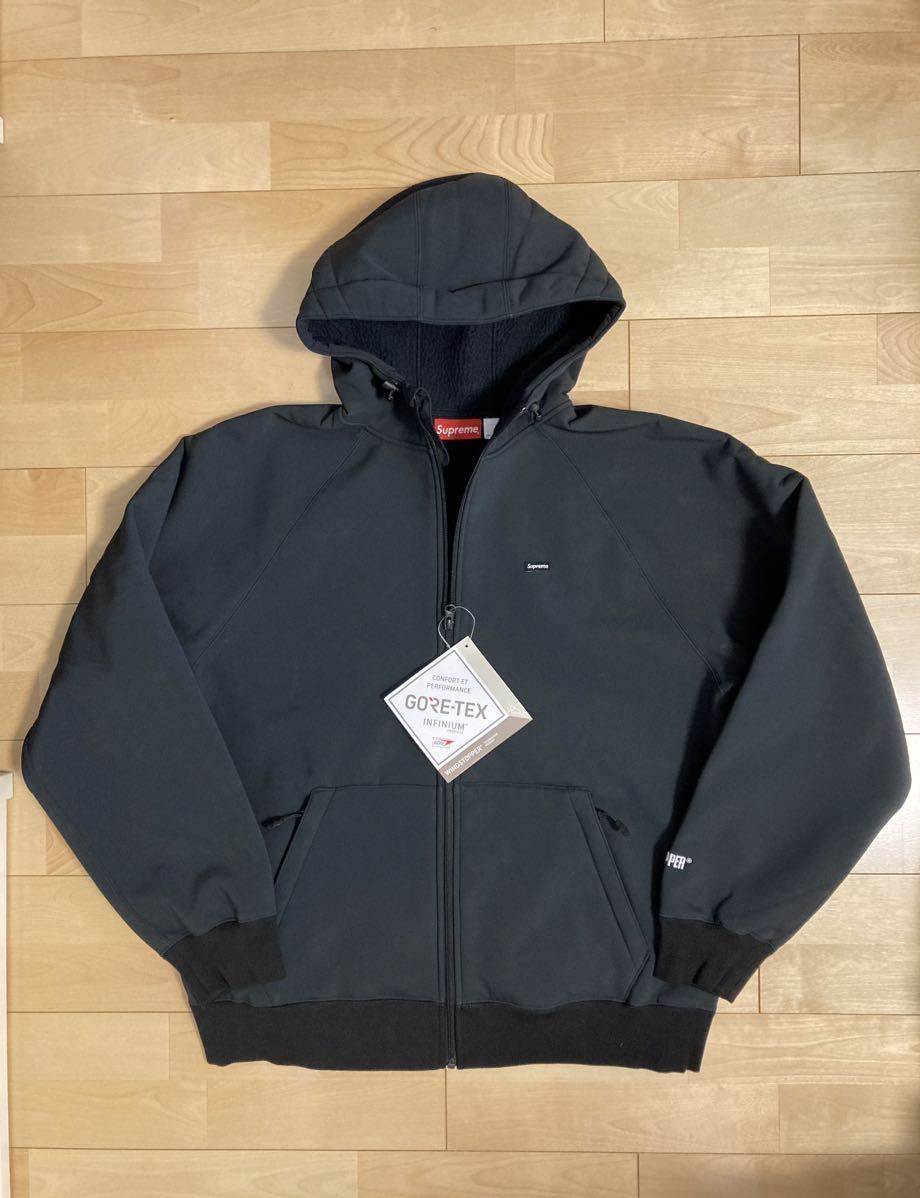 新☆SupremeシュプリームWINDSTOPPER HOODED☆Lサイズ☆黒_画像1