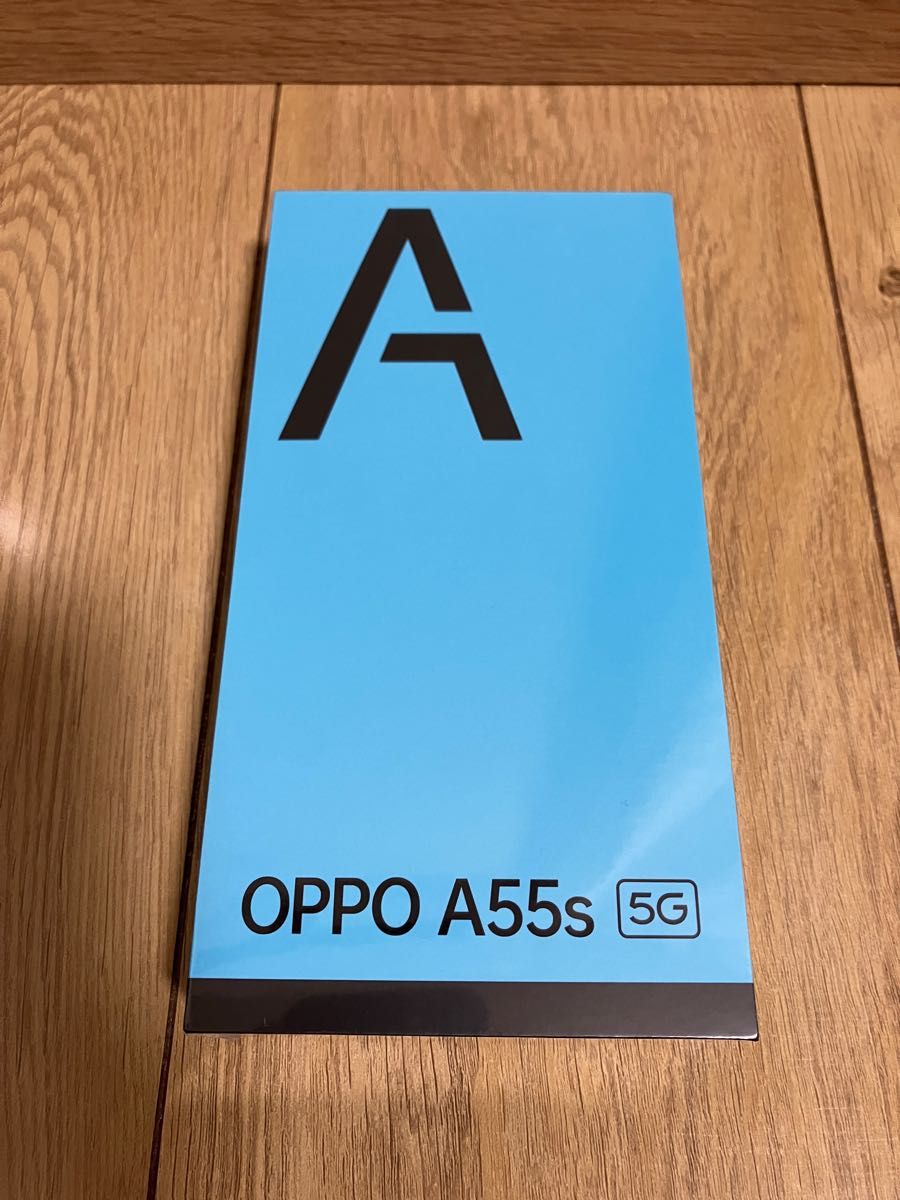 新品 未使用 未開封 シュリンク付】OPPO A55s 5G ブラック SIM