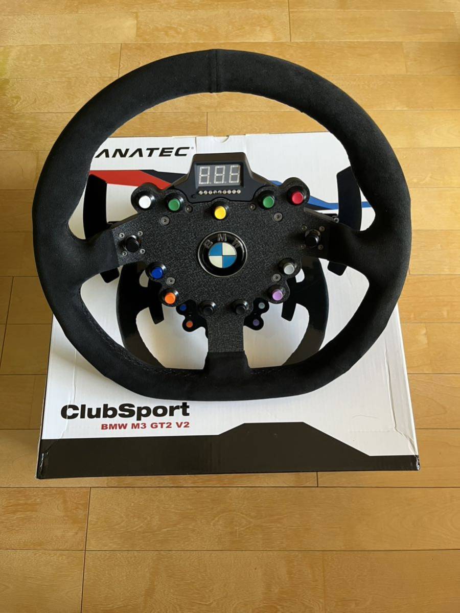 FANATEC BMW GT2 v2 ステアリング_画像1