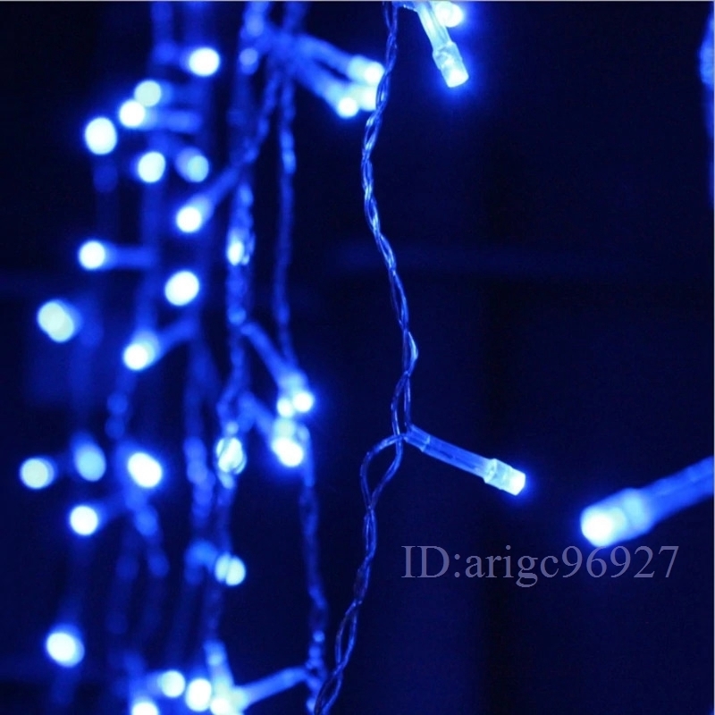 O102★新品装飾ライト ストリングライト LED イルミネーション 5メートルクリスマスledカーテンストリングライトドループ0.40.6m_画像2