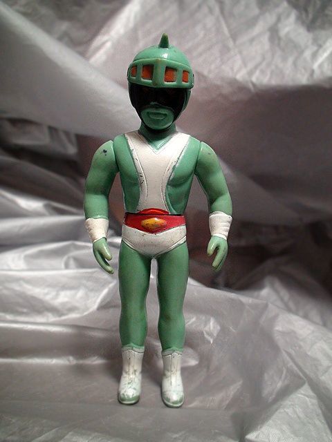 シルバー仮面②火31当時物 ポピー 怪獣ヒーロー ソフビ人形 1971 シルバー仮面②火31当時物 ポピー 怪獣ヒーロー ソフビ人形 1971