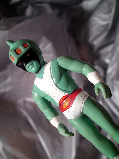  silver mask ② fire 31 that time thing poppy monster hero sofvi doll 1971 year [ inspection POPYbruma.ktakatoktakemi old Bandai Masudaya 