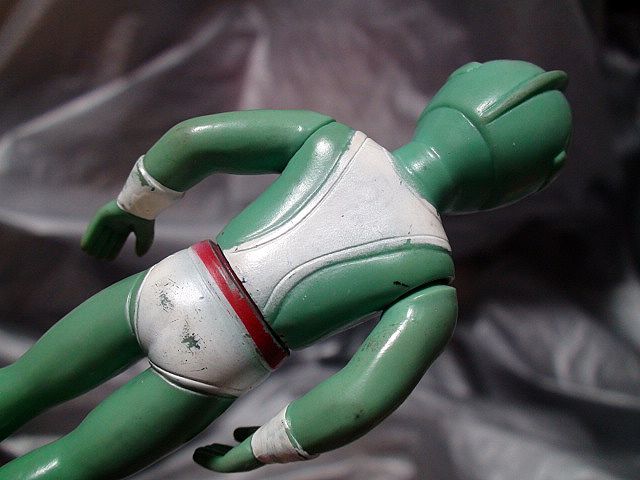 シルバー仮面②火31当時物 ポピー 怪獣ヒーロー ソフビ人形 1971 シルバー仮面②火31当時物 ポピー 怪獣ヒーロー ソフビ人形 1971