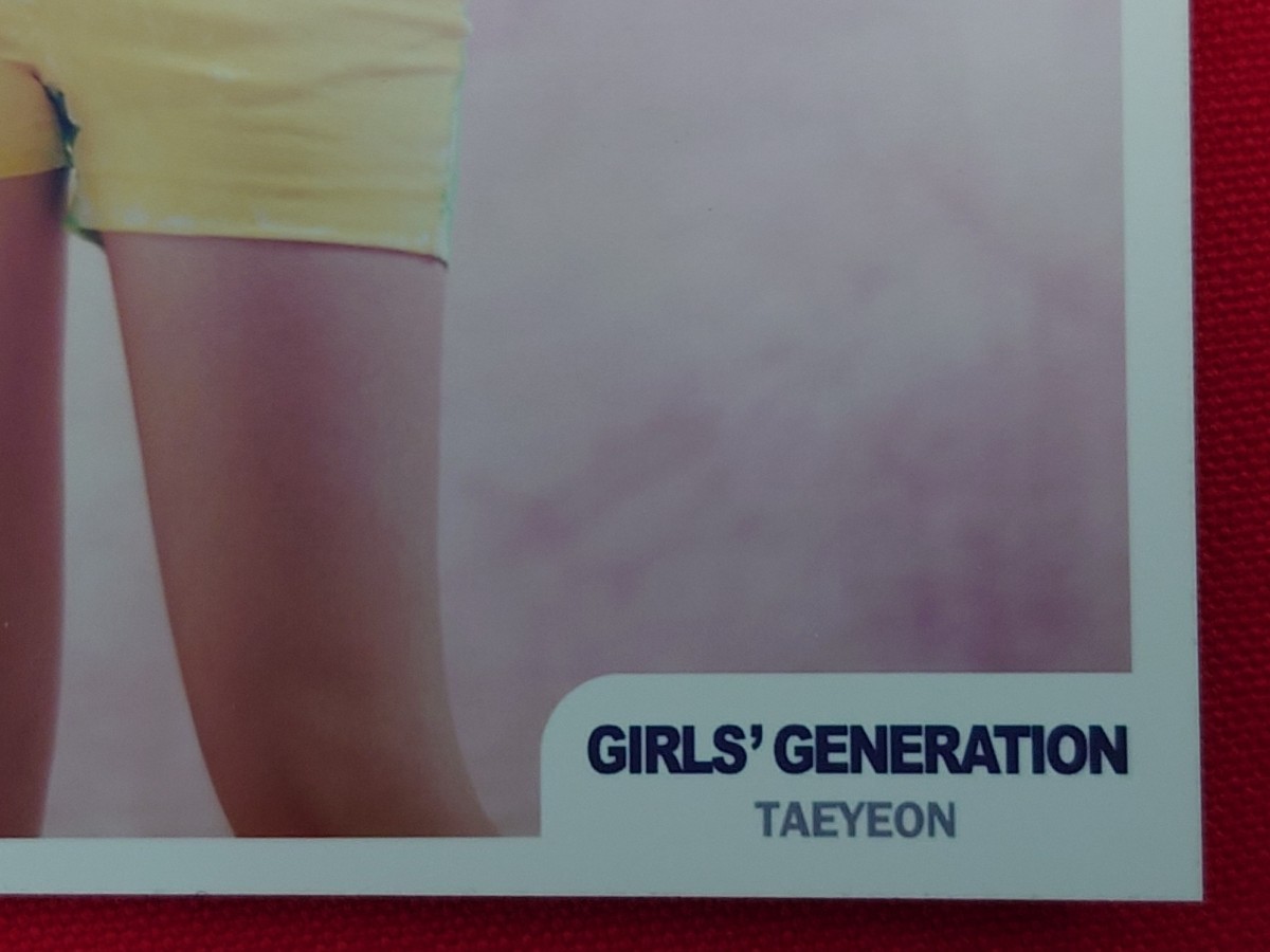 少女時代 テヨン 写真（ブロマイド）廃盤レア品 15cm×10cm　（Girls Generation K-POP Taeyon）_画像6