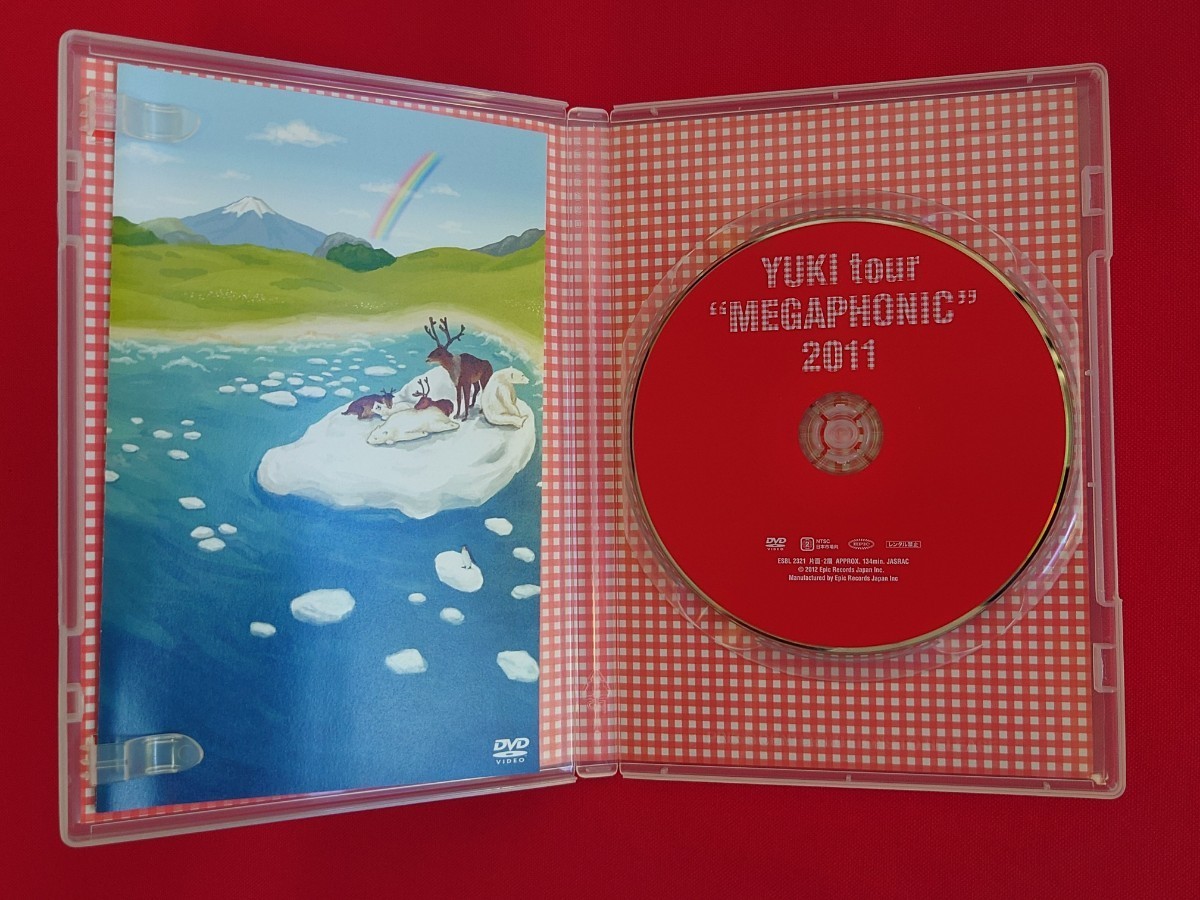 YUKI tour “MEGAPHONIC 2011 DVD 未使用ソロとしては初となるアリーナ・ツアーMEGAPHONIC 11月3日の横浜アリーナ公演の模様を収録_画像5