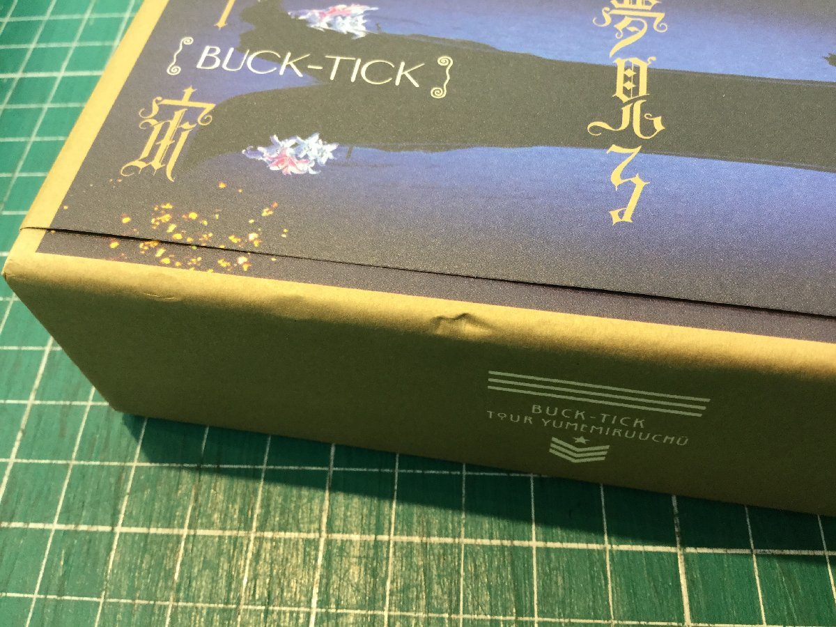 【DVD-018】Buck-Tick / TOUR 夢見る宇宙 (初回限定盤) / Blu-ray / ブルーレイ×1枚+CD×2枚 / BUCK-TICK_ボックスに一部凹みあり