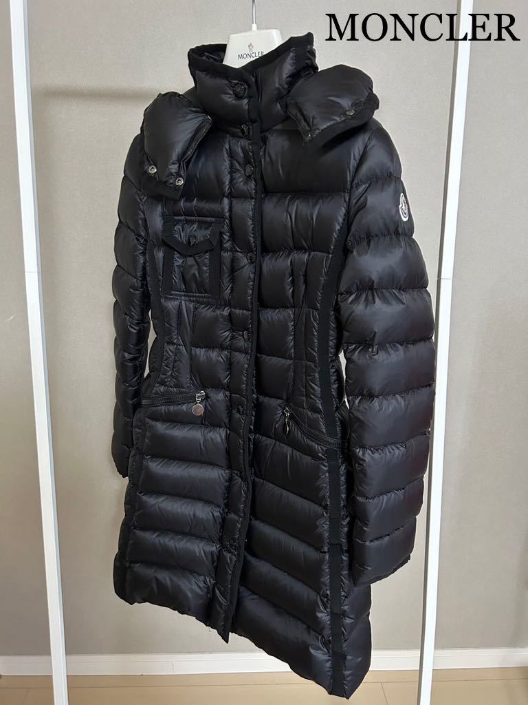 モンクレール★MONCLER★HERMINE★size00★ブラック★正規品★超美品★ジャパンタグ付