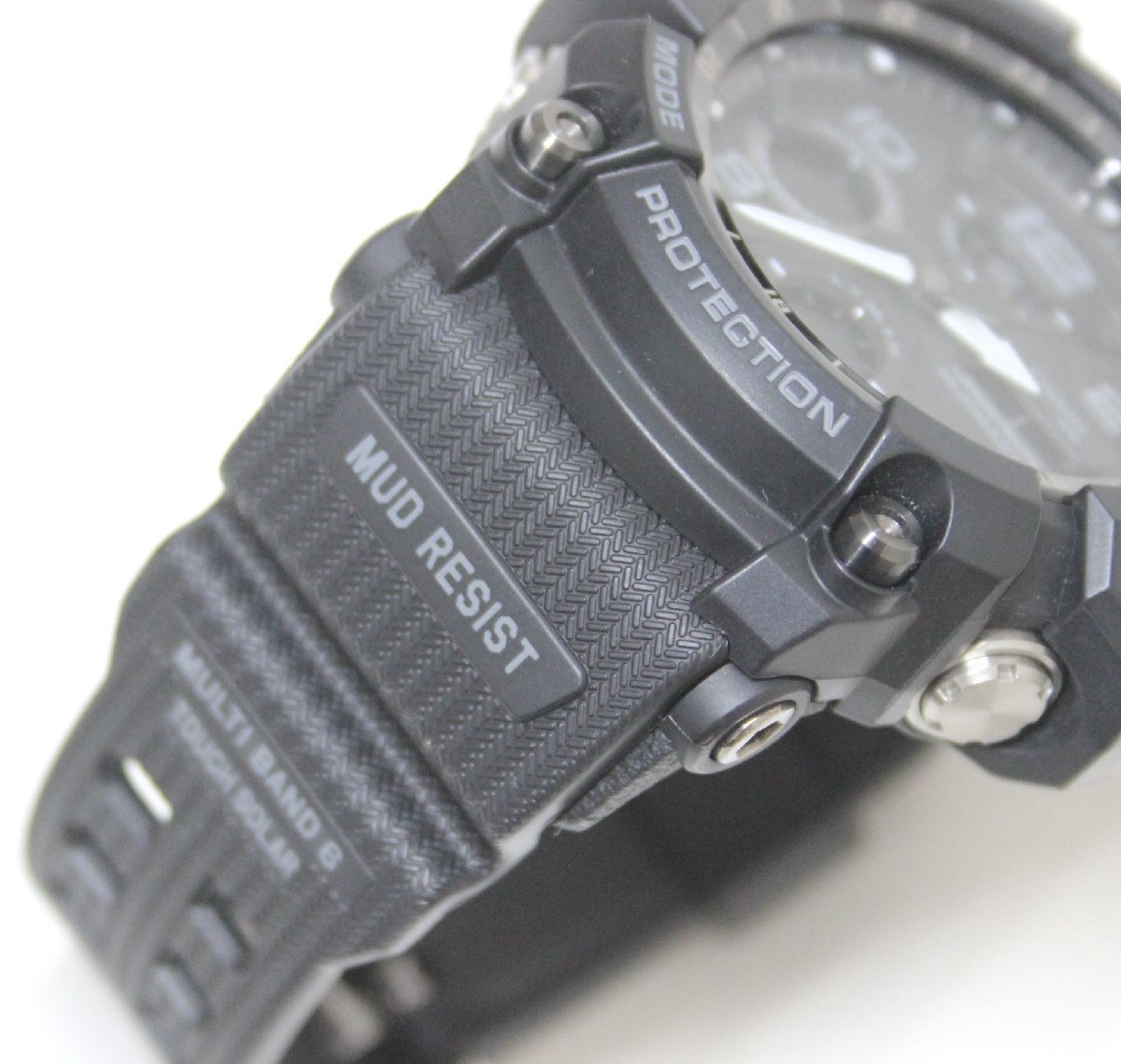 1T687 良品！ レターパック￥520発送！ CASIO 電波 ソーラー 腕時計 G-SHOCK　 MUD MASTER マッドマスター GWG-100-1AJF【ニューポーン】_画像3